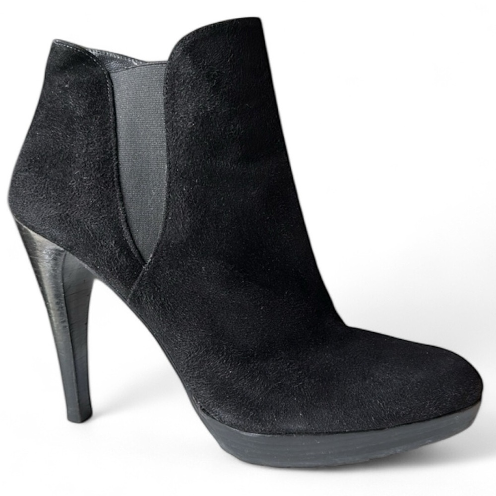 Stuart Weitzman Black Heeled Boots